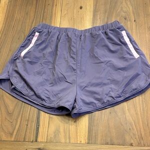 Women's Purple Athletic Shorts